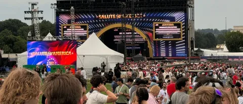 Attendees Boo Evacuation Order As Freedom 250 Celebration Postponed By Severe Weather