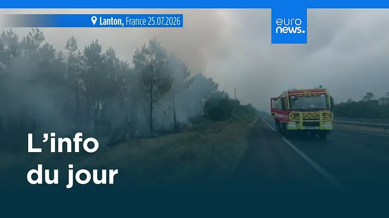 L’info du jour | 26 juillet 2026 - Matin