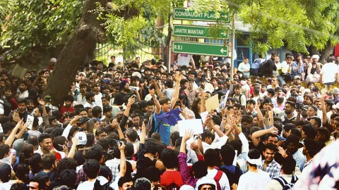 Jantar Mantar was crowded, yet I breathed freely