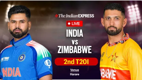 India vs Zimbabwe Live Score, 2nd T20I: Kishan-Shreyas put on 50-run stand for IND vs ZIM at Harare