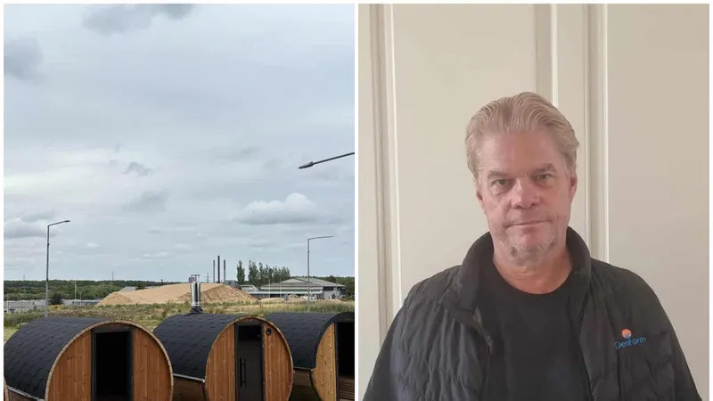 Tyve nappede saunaer i spektakulært kup: Nu udlover ejeren stor dusør