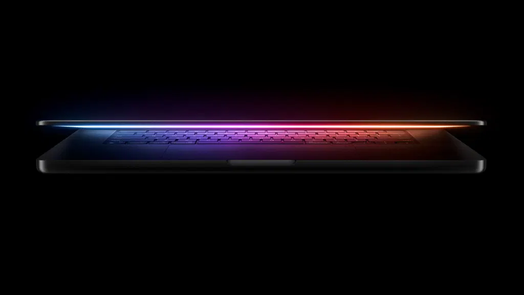 MacBook Pro With OLED Touch Screen Running macOS 27.1 Inside Apple