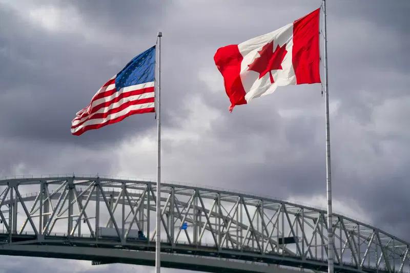 Stock futures flat as U.S. and Canada appear headed for trade war