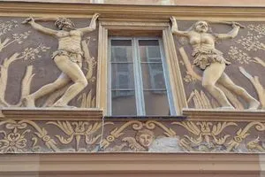 The Adam and Eve House in Nice, France