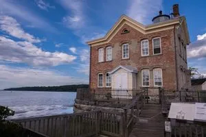 The Saugerties Lighthouse in Saugerties, New York