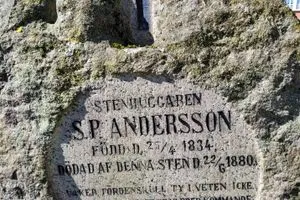 Sven P. Andersson’s Gravestone in Malmö, Sweden