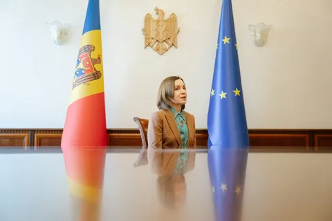 Moldovan President Maia Sandu: 'For us, joining the EU is not a dream but a survival strategy as a democratic state'