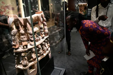 'Macron is paving the way for the return of African and Asian artifacts from French museums'