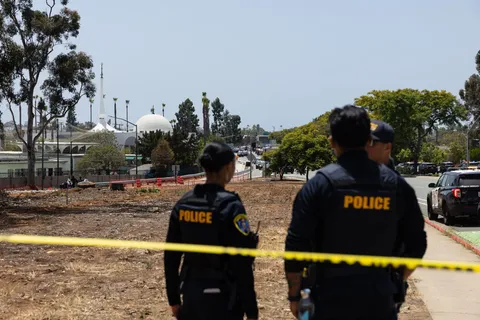 Three killed at San Diego mosque and both suspects are dead, police say