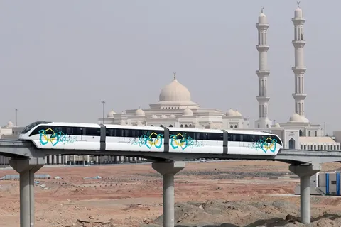 Cairo's monorail is a symbol of the transformation in the Egyptian megacity