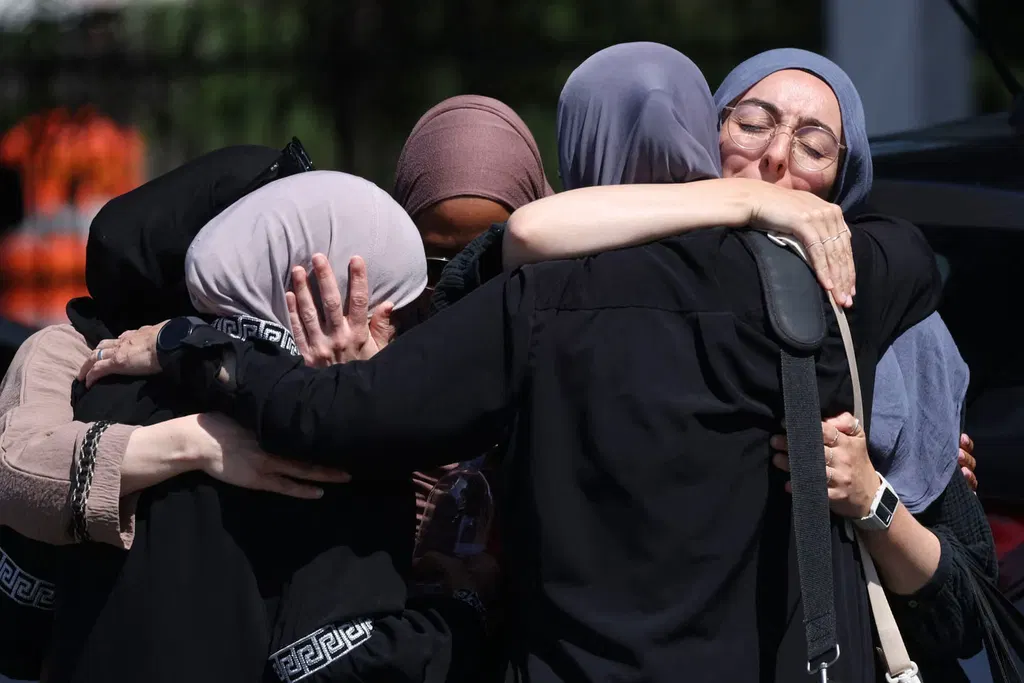San Diego mosque shooters met online and left writings expressing hate, FBI says
