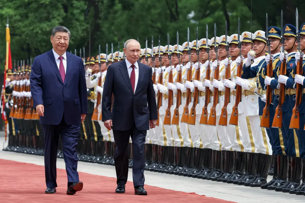 Putin and Xi reaffirm 'unyielding' ties days after Trump visit