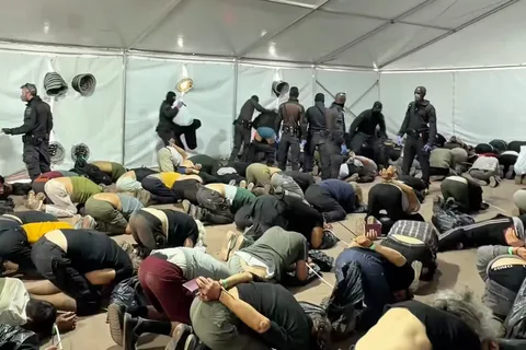Ben-Gvir's video of European activists exhibits his policy of ill-treating Palestinian prisoners