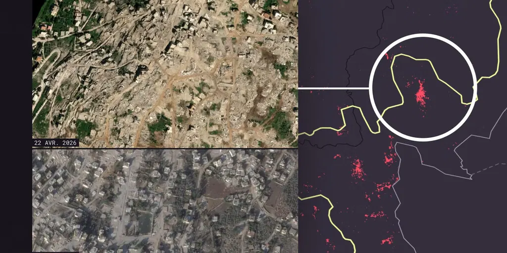 Israel has damaged or destroyed 45% of towns in southern Lebanon