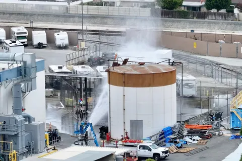 40,000 people under evacuation orders after a chemical tank leak in Southern California