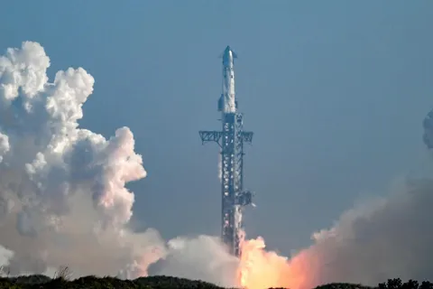 SpaceX sends Starship rocket sailing into space