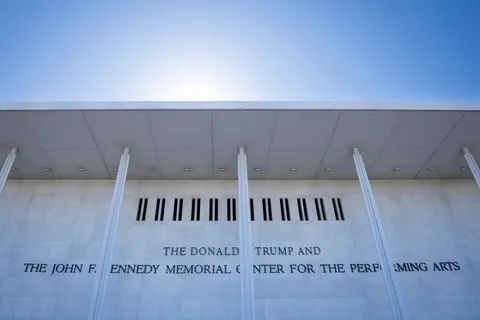 Trump says giving up control of the Kennedy Center after judge orders name removal