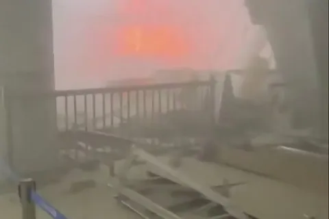 Iran strikes Kuwait's main airport, killing one passenger, as fragile ceasefire is tested again
