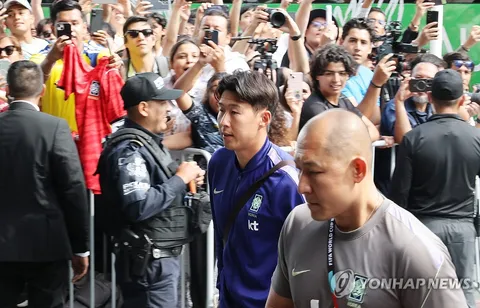 S. Korean players arrive in Mexico base camp ahead of World Cup
