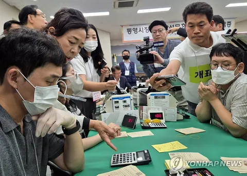 Tongyeong mayor election result unchanged after recount of close battle