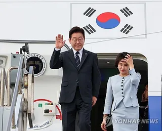 President Lee wraps up visit to San Francisco, heads to S. America