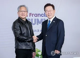 Nvidia chief says will announce US$500 bln partnership with SK Group in meeting with Lee