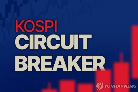 Bourse operator issues circuit breaker for KOSPI on sharp fall