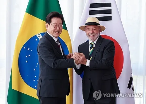 Lee departs Brasilia for Sao Paulo following summit with Lula