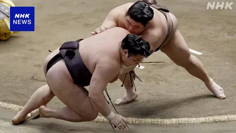 大相撲夏場所14日目 大関 霧島が敗れ若隆景と3敗で並ぶ