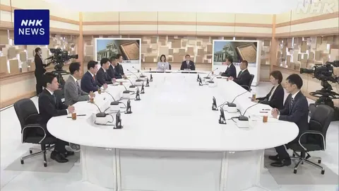 憲法改正の是非など各党が意見交わす NHK日曜討論