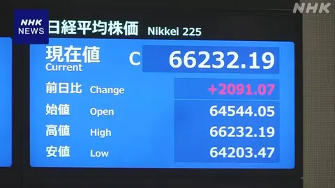 株価 2000円以上値上がり 半導体関連銘柄中心に買い注文広がる