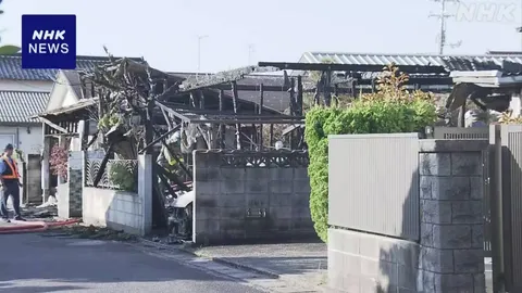 島根 出雲 住宅火災で2人死亡 夫婦と連絡取れず