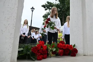 В Саранске почтили память погибших детей Донбасса