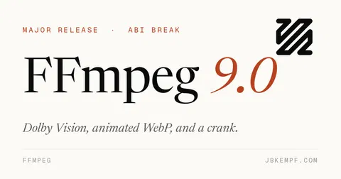 FFmpeg 9.0
