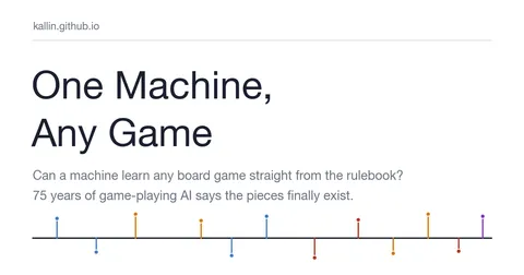 Seventy-five years of game AI, and every system plays a handful of games