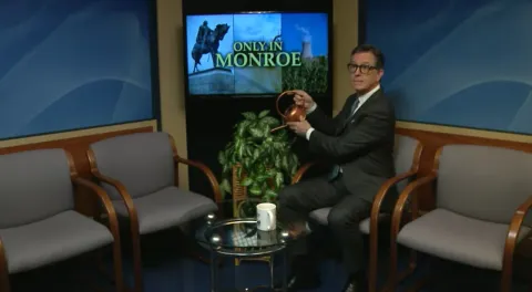 Stephen Colbert Already Lands New Hosting Gig On Michigan Public Access