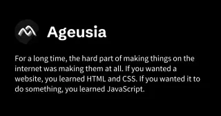 Ageusia – The Loss of Taste in the AI Internet