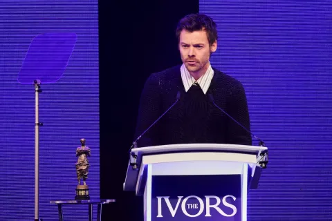 Harry Styles Honors Thom Yorke At Ivors, Reveals Which Radiohead Song He Lost His Virginity To
