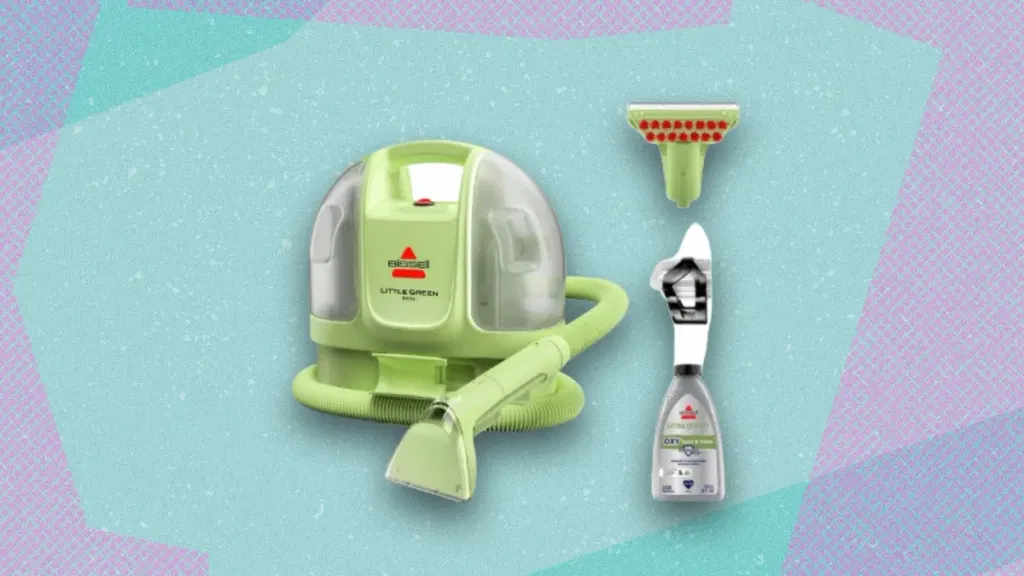 The 'Mini' Version of the Beloved Bissell Green Machine Is 10% Off Right Now