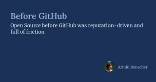 Before GitHub