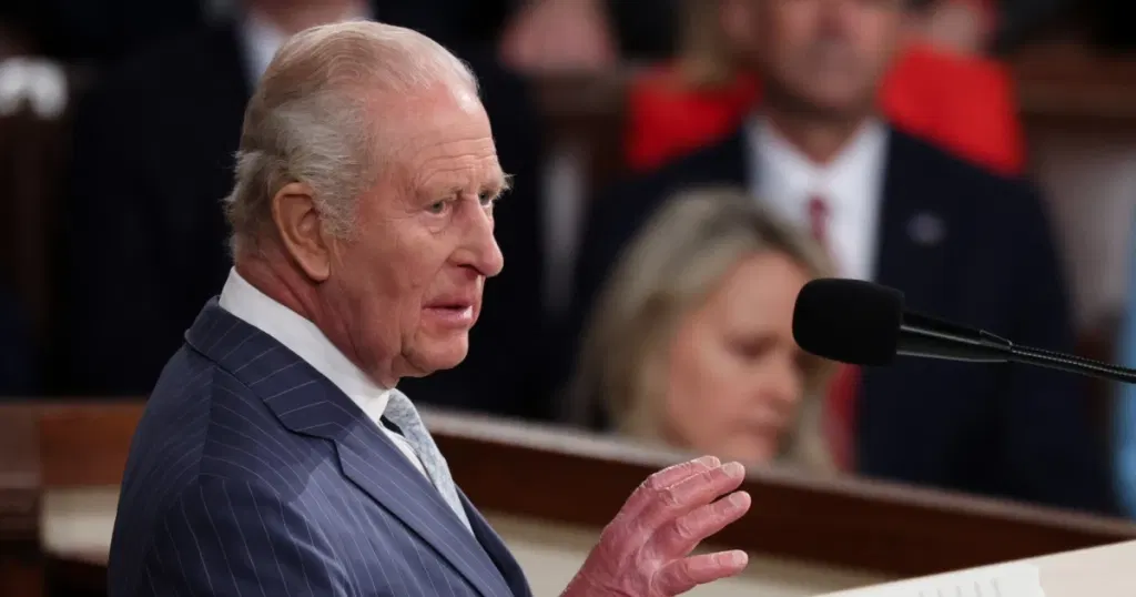 King Charles calls on the U.S. to help defend Ukraine and NATO