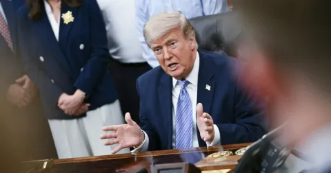 Trump says it would be a 'disgrace' if Supreme Court upholds birthright citizenship