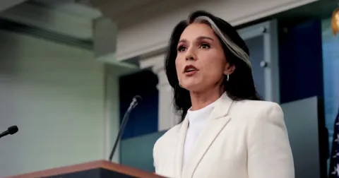 Trump’s intel chief Tulsi Gabbard steps down