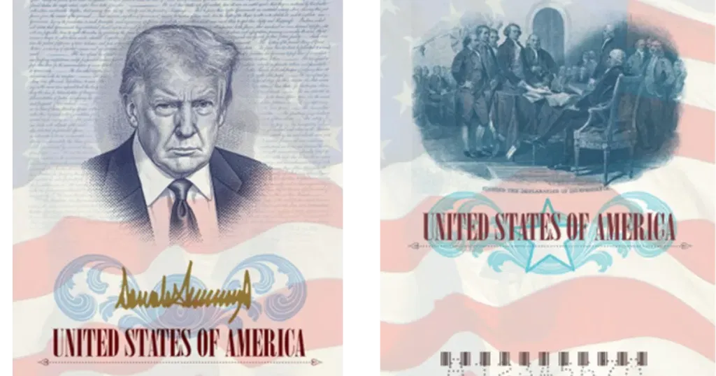 Trump's picture is coming to some U.S. passports