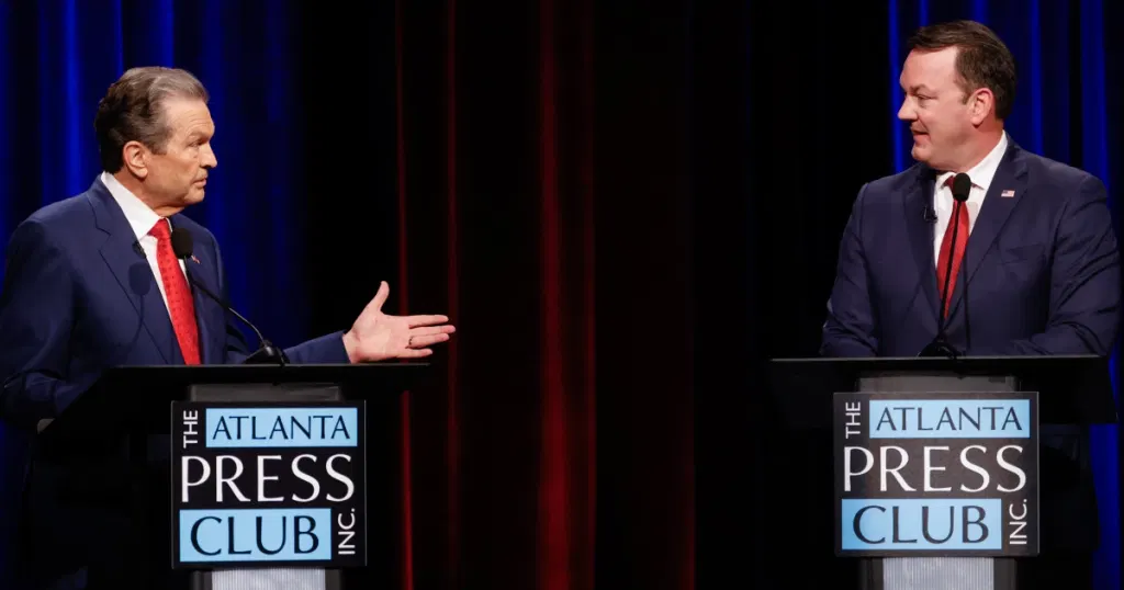 Republicans Burt Jones and Rick Jackson advance to a runoff in the Georgia governor primary, setting up a MAGA clash