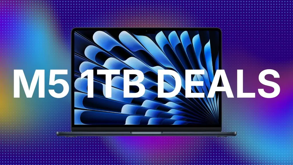 Apple's 1TB M5 MacBook Air falls to $1,449, save $150