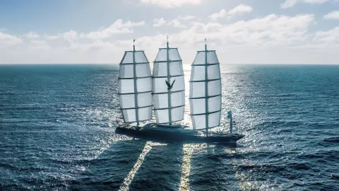 This Sailing Yacht Might Be the Most Luxurious—and Unique—Way to Cruise the Med this Summer