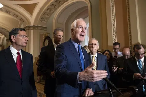 Reconcilation Bill Funding Top Trump Priorities Can't Reach Floor, Thune Sends Senate on Early Recess