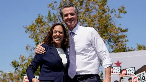 Gavin Newsom Has a Kamala Harris Problem