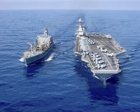 USS Gerald R. Ford Now Docked in Norfolk After Longest Deployment Since Vietnam